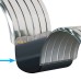 Rubber Loop Mudflap Kit - 595mm x 330mm - Comes with hardware